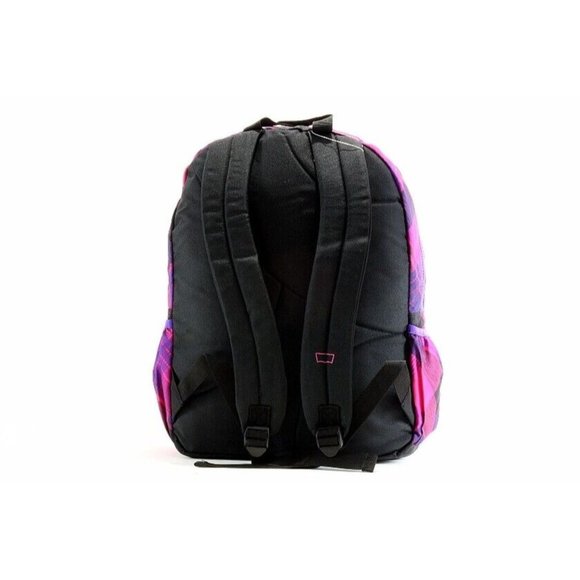 Levi's Pink Purple and Blackd Plaid Multiplex Backpack Tote Bag - Picture 3 of 10